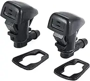 2 Pack Car Windshield Washer Wiper Water Jet Spray Nozzle Windscreen Washer Jets，for Mitusbishi for Galant 2009 2010 2011 2012 55079049AA