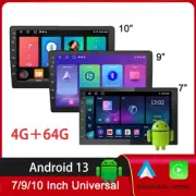 2 Din Car Radio Carplay Android 4G 64G Multimedia Video Player 7 9 10 '' GPS FM