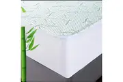 100% Waterproof Bamboo Mattress Protectors Bed Mattress Topper Cover Single Double Queen King