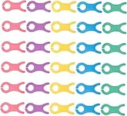 Gadpiparty 40Pcs Large Yarn Bobbin for Easy Weaving Multi Color Thread Holder for Sewing and Knitting Projects for DIY Craft Lovers