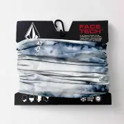 Volcom Face Tech 2 Multi-Tube Mask Balaclava Clips To Jacket Ski Snowboard Dye