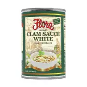 Flora Foods White Clam Sauce - All Natural Pasta Sauce W/ EVOO - No MSG