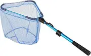 2 Section Collapsible Fishing Net Telescoping Folding Fish Landing Net for Fly Fishing Catch and Release