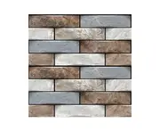 Self Adhesive 3D Brick Pattern Wall Decal Home Decor Wallpaper Waterproof Home Decor Wall Decal -E