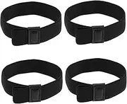 Zerodeko Lunch Box Strap 4 Pack Bento Lunch Boxes Bands Elastic Band for Lunch Box Easy to Use and Clean Sturdy Nylon