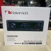 New Nakamichi NQ822B 1-DIN CD/MP3/USB Car Stereo In-Dash Receiver w/ Bluetooth