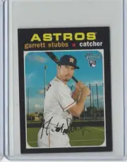 2020 Topps Heritage High Number Garrett Stubbs Mini #/100 Astros RC #543 SP SSP