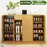 bamboo wooden shoe case shoe rack book case shelf storage classic luxury鞋柜书柜竹制收纳