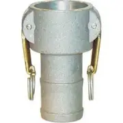 4"" Dia. Type C Aluminum Spec Cam and Groove Coupler x Hose Shank Apache Hose &