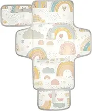 Reusable Changing Table Pads with Tissue Pocket Waterproof Changing pad for Baby Infant Travel Station Kit