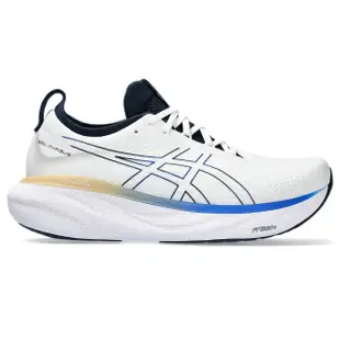 【asics 亞瑟士】慢跑鞋 男鞋 運動鞋 緩震 GEL-NIMBUS 白 1011B547-104