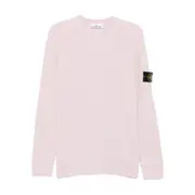 [Stone Island] Stone Island Ribbed Crew-neck Sweater L PINK