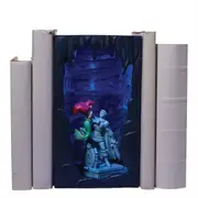 Disney Showcase Ariels Secret Grotto Light Up Bookend Booknook