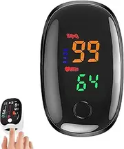 2025 Upgraded Non-Invasive Glucose and Oxygen Monitor – No Prick Blood Sugar Tester, Portable Blood Oxygen & Glucose Meter for Home and Outdoor Use