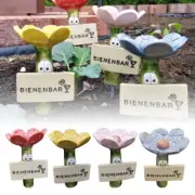 Garden Balcony Bee Insect Drinking Cup Resin Beekeeping Flower Drinker kit AU