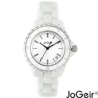 在飛比找PChome商店街優惠-JoGeir 巧格爾 經典陶瓷女腕錶【來一刻ソ永恆時刻】白色