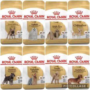 原裝 ROYAL CANIN 法國 皇家狗飼料 瑪爾濟斯 貴賓 西施 約克夏 臘腸 吉娃娃 雪納瑞