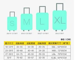 【樂活】彈力行李箱保護套 韓版拉桿箱L號26-29吋行李箱套各大廠牌適用L號 (Rimowa，百夫長適用)