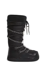 [Sugar Thrillz] Snow Princess Winter Boots - Black
