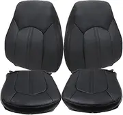 4Pcs Replacement Car Driver Passenger Bottom and Top Seat Cover for Cadillac CTS 2008-2013