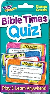 Bible Times Quiz Challenge Cards