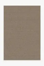 185' x 275' | Machine Washable Runner Rug | Kid & Pet Friendly | Indoor Rug | Burlap Solid Dove Grey Re-Jute Rug | Ruggable