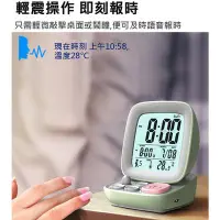 在飛比找Yahoo!奇摩拍賣優惠-小電腦鬧鐘 USB充電 電腦鬧鐘 整點報時 鬧鐘 LCD時間