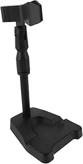 UPKOCH Desktop Mic Stand With Adjustable Clamp: Microphone Holder - Sturdy Desk Mic Stand For Recording Streaming And Live Broadcasts