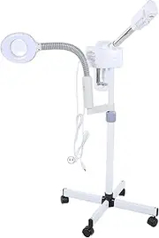 2 in 1 Facial Steamer,Aromatherapy Professional Ozone Facial Steamer with 5X Magnifying Lamp Salon Beauty Cleaning Care Equipment Humidifier Beauty Facial Clean Skin Care Tool