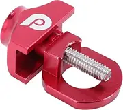 Bike Chain Tensioner Adjuster Aluminum Alloy Bicycle Fastener Bolt Single Speed Bicycle Bolt Screw for BMX Fixie Bike Red