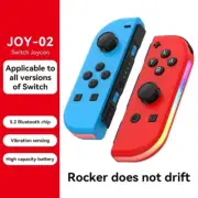 BT 5.2 Joy Controller RGB LED Switch L/R Joypad for Nintendo Switch/Lite/Oled