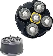 Head Shaver Replacement Head Compatible with Microtouch Titanium Electric Head Shaver Precision Head Trimmer Blade