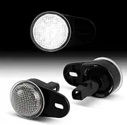 Wivplex 2X LED Interior Courtesy Footwell Lights Under Dashboard Floor Lamp, for Jeep, Wrangler Grand Cherokee Commander Liberty, for Dodge, RAM Footwell Boot Lamps