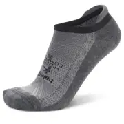 Balega Hidden Comfort Socks Dry Feet Running Sports US W 13.5-15.5/M 12-14 Grey