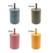 Baby Silicone Sippy Cup Toddler Tumbler No Spill Training Drinking Bottle 170ml