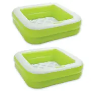 2x Intex Playbox 86cm Assorted Inflatable Toddler Swim Pool Summer Water Bath 1+