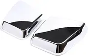 Compatible for Hummer H2 2003-2007 Car Styling ABS Bright Silver/Carbon Fiber Car Hood Side Decorative Cover Stickers Car Accessories(Silver)