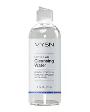 VYSN Unisex 16oz Micellar Cleansing Water - Gentle Formula Removes Makeup & Cleanses