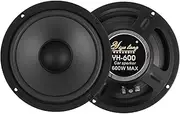 FONDOTIN 1 Pair 1 Pair of 6.5-inch Car Speakers (600w) Car Door Speakers Auto Audio 6.5 Inch Car Speakers High Performance Loudspeaker 6.5 Inch Speakers Car Loudspeaker Magnetic