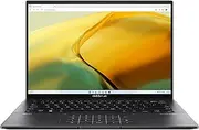 [ASUS] 2024 Zenbook 14” 2880x1800 90Hz Touchscreen Laptop 8-Core AMD Ryzen 7 7730U AMD Radeon Graphics 16GB LPDDR4 1TB SSD USB-C w/DP WiFi AX BT Webcam HDMI2.1 Backlit KB Fingerprint Windows 11 Home
