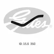 Heater Hose GATES 02-0247 for DAIHATSU CHARADE G102 G100 G101 1.3L 66kW-1296cc-4 (for: Daihatsu)