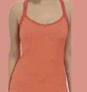 The North Face NWT Tank Dahlia Emberglow Orange Strappy Back Size Small