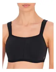 [Natori] Yogi Padded Underwired High Impact Sports Bra in Black