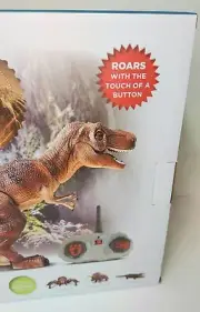 Discovery T REX New IN Box Remote Control Sound Walks Gift Science Learn Fun