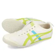 Onitsuka Tiger MEXICO 66 SLIP-ON 1183A360 124 CREAM/NEON LIME New in Box