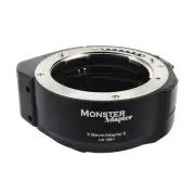 MonsterAdapter LA-KE1 Pentax K-mount lens Sony E-mount conversion Electronic