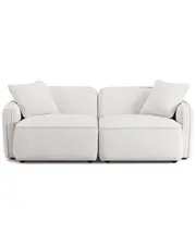 TOV Furniture Travie Performance Corduroy Velvet Modular Loveseat