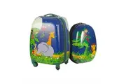 BoPeep 16''13'' 2PCS Kids Luggage Set Jungle