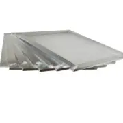 1 Set 6PCS 20"*20" Screen Printing Frame with 110Mesh (43T) White Aluminum Frame