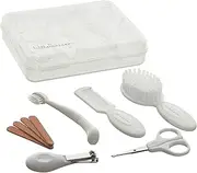 Little Chicks 10 Piece Baby Essential Grooming Kit with Storage Case Organizer - Model CK073